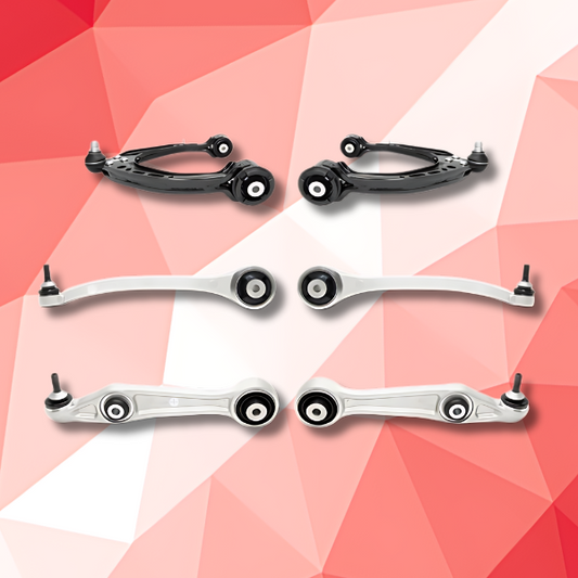 Model S Front Axle Upper and Lower Control Arm Kit Replacement