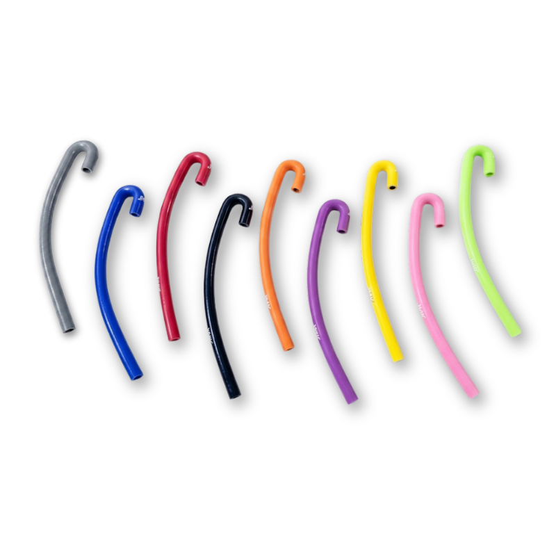 9.5mm (3/8") ID J-Shape 180 Degree Silicone PCV Breather Hose Universal