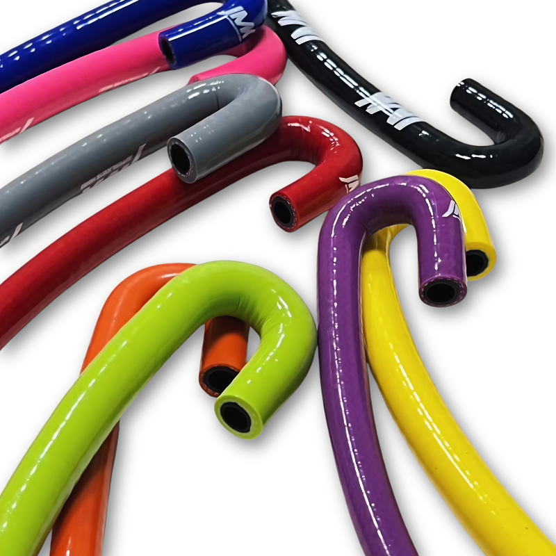 9.5mm (3/8") ID J-Shape 180 Degree Silicone PCV Breather Hose Universal