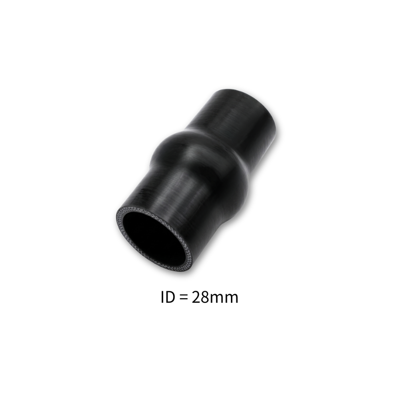 Black Silicone Hump Hose Coupler Connector Intercooler Universal