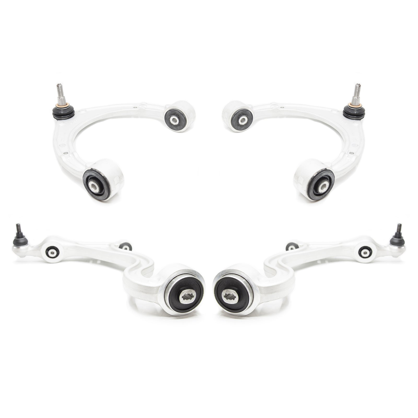 CTEuro Front Axle Upper and Lower Left and Right Control Arm Kit 4pcs 970 09-13