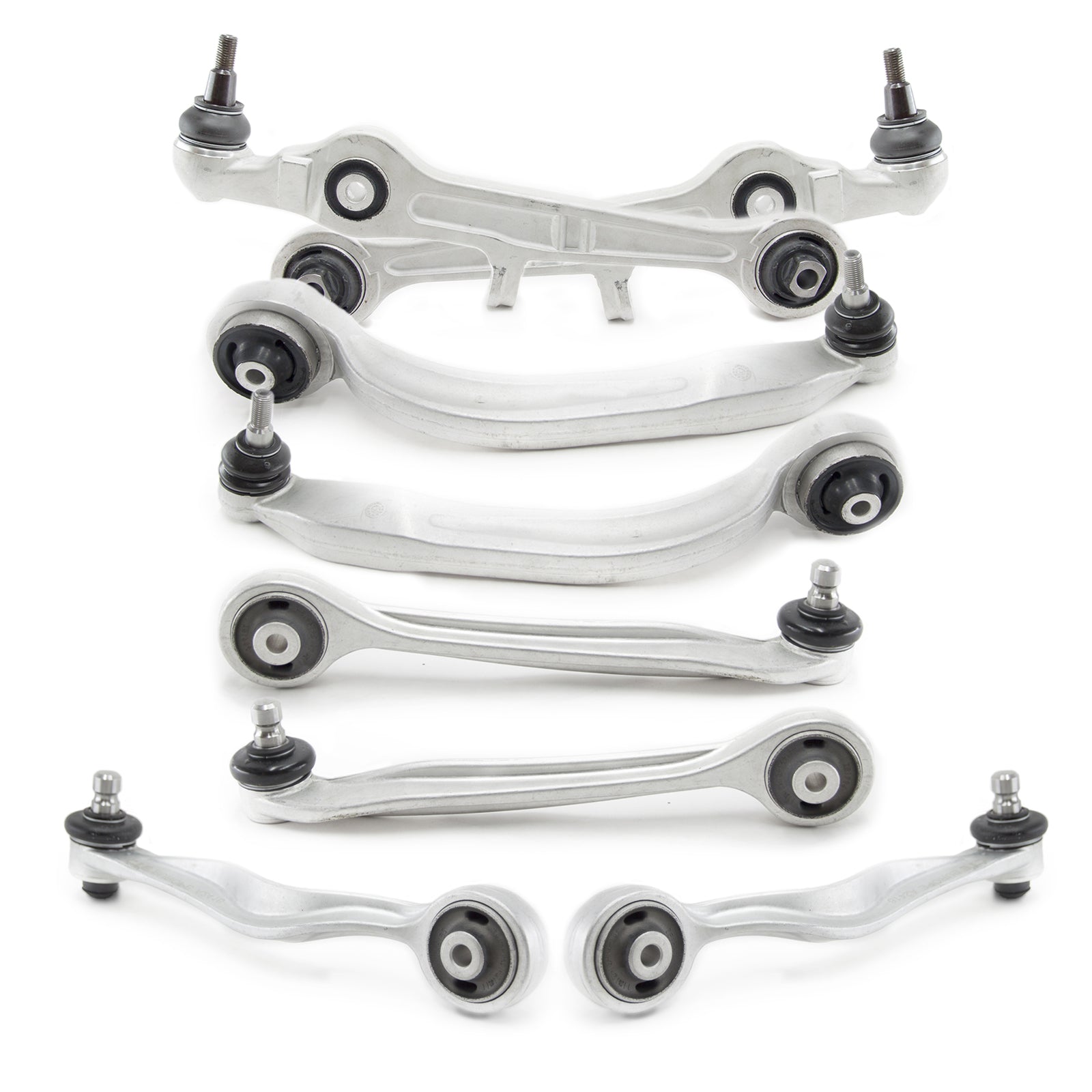 CTEuro Front Axle Upper and Lower Left and Right Control Arm Kit 8pcs PL46
