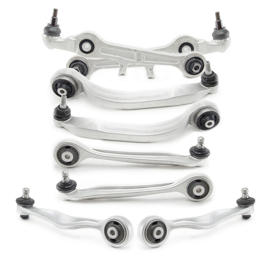 CTEuro Front Axle Upper and Lower Left and Right Control Arm Kit 8pcs PL46